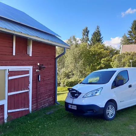 Palokaerki Schwarzspecht, House And Lakeside Sauna In The Countryside *