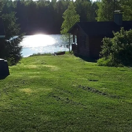Palokaerki Schwarzspecht, House And Lakeside Sauna In The Countryside *